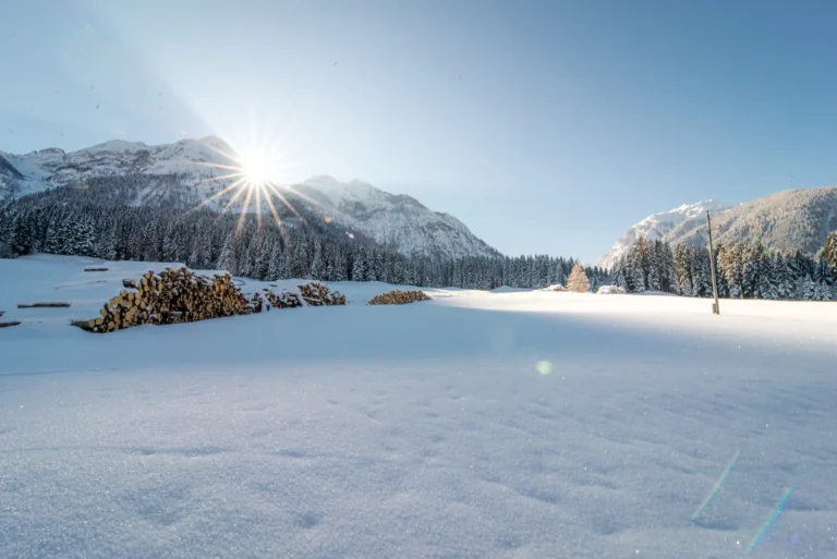 Das winterliche Lesachtal, ein echtes Paradies für Schneebegeisterte! Der Alpenhof Wolayersee ist der perfekte Ort für Ihren Winterurlaub.